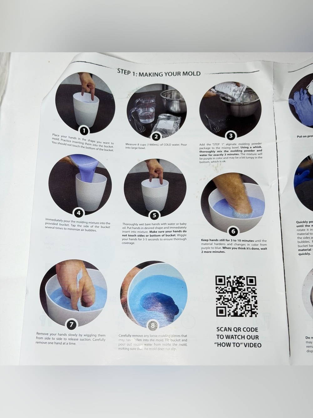 Hand Casting Kit - Hand Mold Kit - Picture 9 of 10